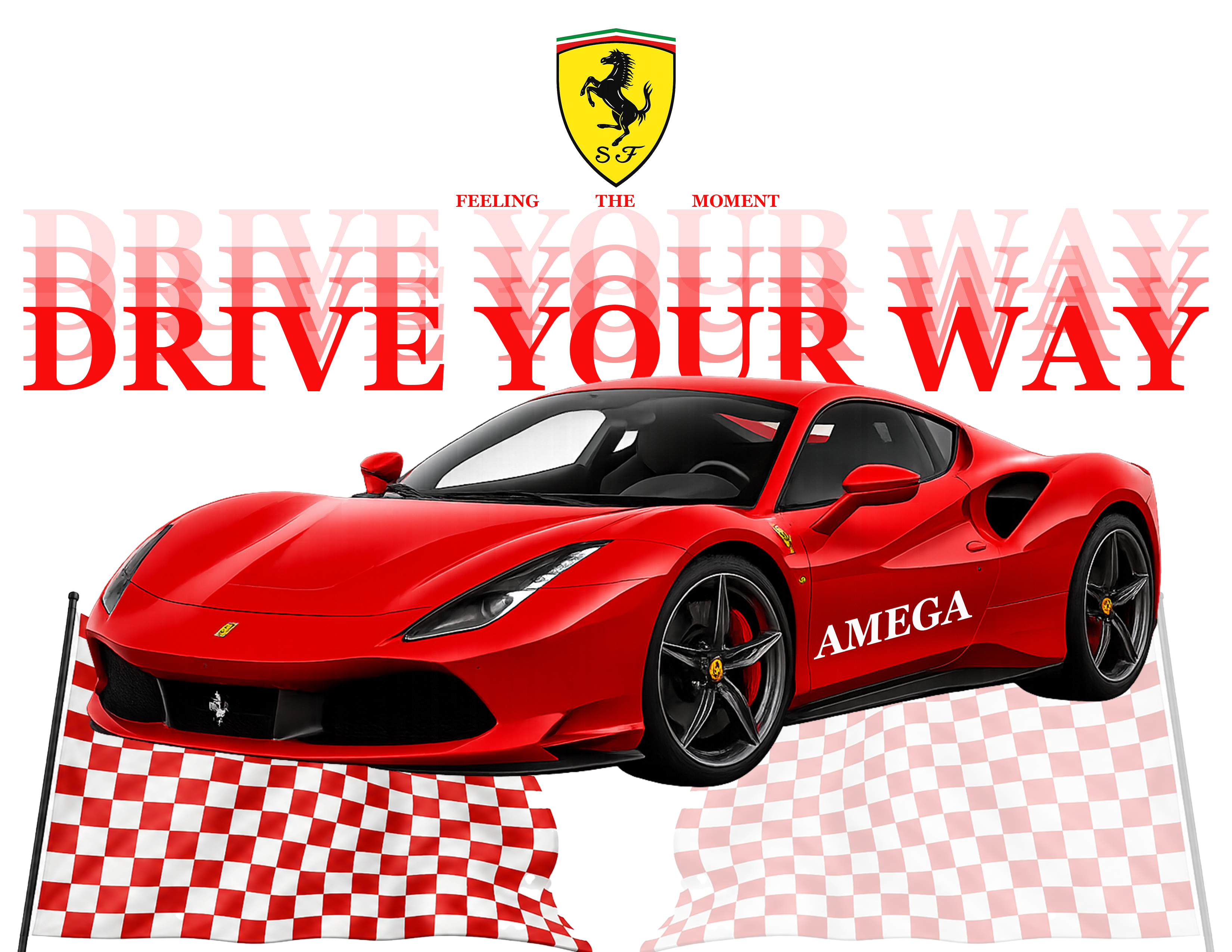 Ferrari Promotional Poster